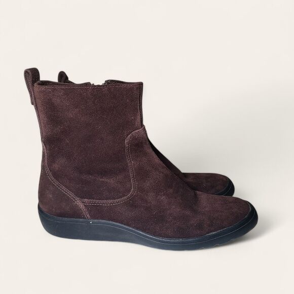 Timberland Smartwool Collab Waterproof Winter Brown Leather Boots Women's Size 7 - Picture 1 of 12